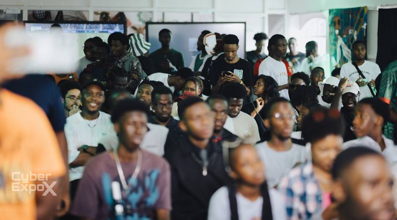 The crowd at CyberExpoX 2025