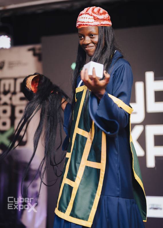 Cosplay contest on stage